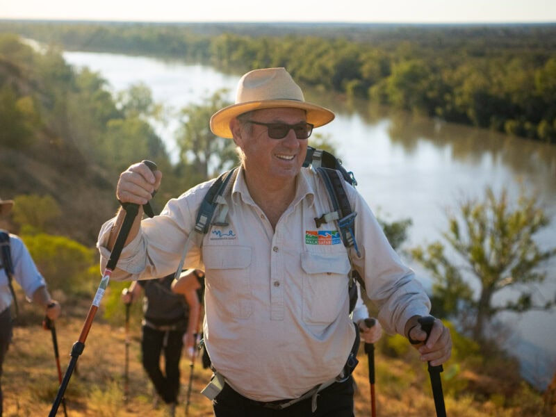 Tony Sharley- founder of Murray River Trails
